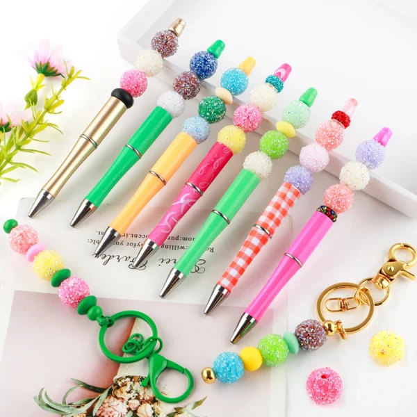 Bracelet Making Kit - Resin Ball Beads for DIY Jewelry - Image 2