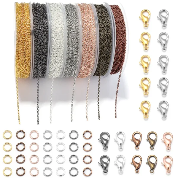 Bracelet Making Kit – Iron Chain with Lobster Clasps