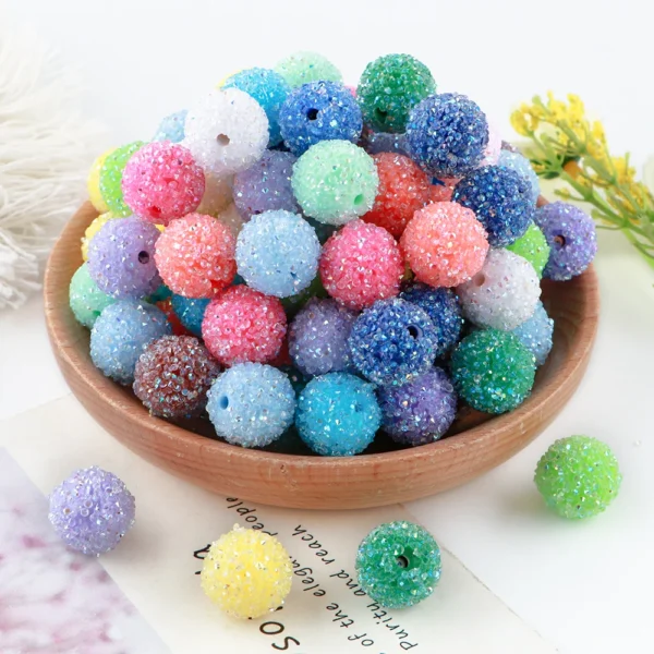 Bracelet Making Kit - Resin Ball Beads for DIY Jewelry - Image 5