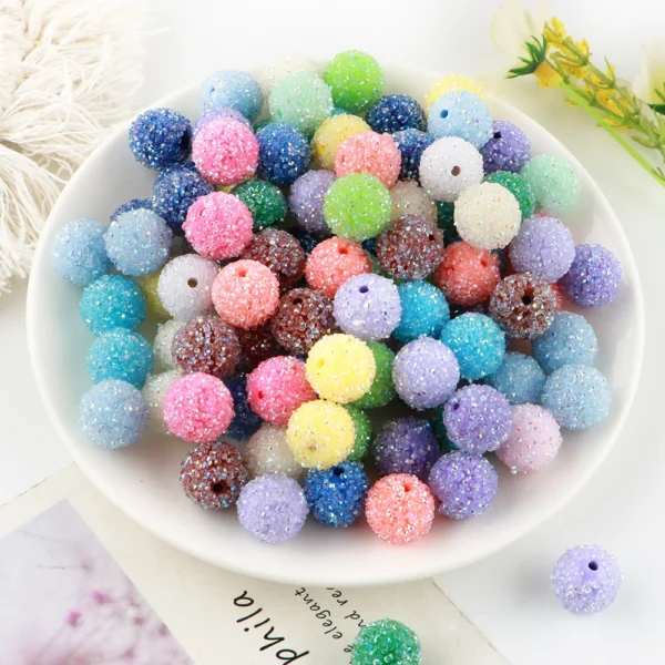 Bracelet Making Kit - Resin Ball Beads for DIY Jewelry - Image 4
