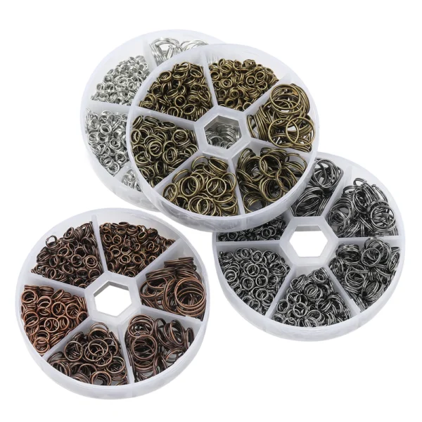 Bracelet Making Kit - 690pcs Jump Rings & Connectors - Image 2